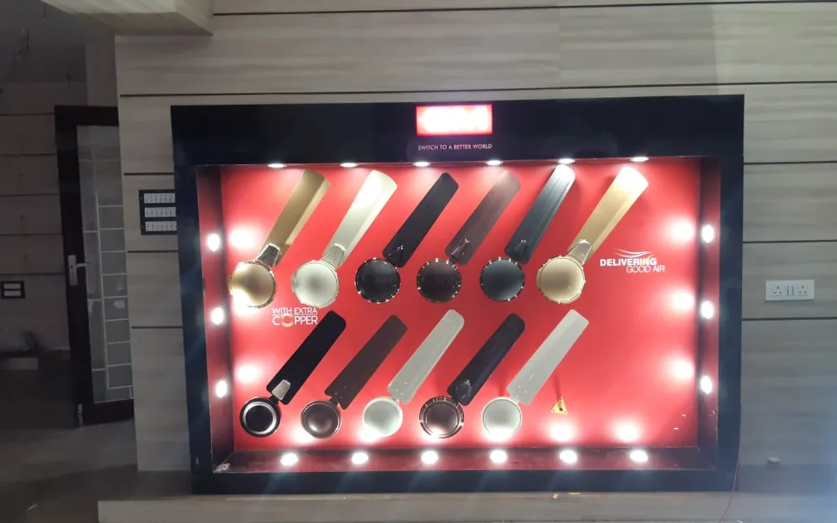 GM fans backlit display built in our workshop