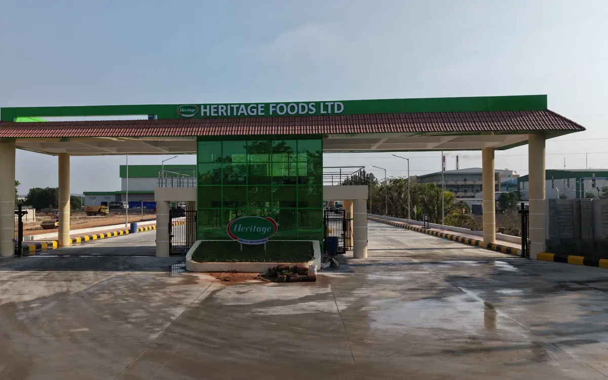 Heritage Foods: ACP gate canopy