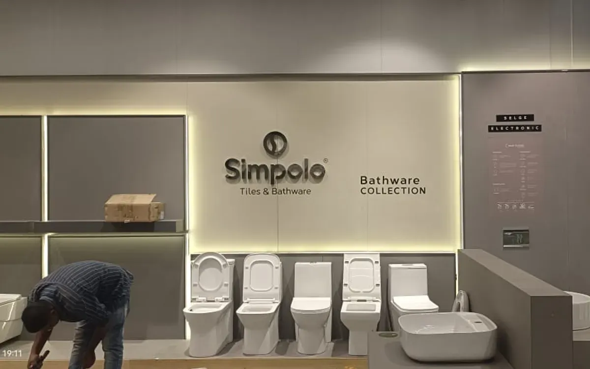 Simpolo: Steel letters